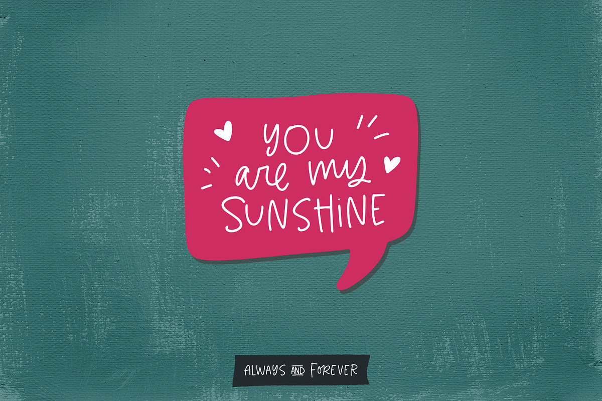 Always & Forever Type + Dingbats preview 8