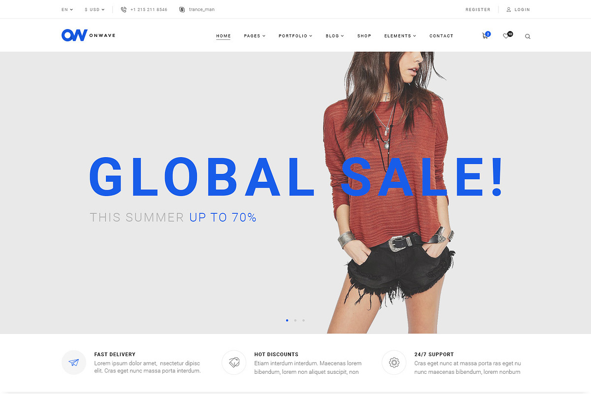OnWave — Multipurpose PSD Template, a Websites & App Template by ScienteCraft (Photo 25 of 51)