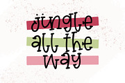Christmas Stocking, a Font by Dansie Design (Thumbnail 2 of 8)
