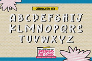 Breaking The Comic - Bold Playful, a Font by Gassstype (Thumbnail 2 of 8)