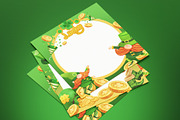 Lucky Leprechaun Bash Watercolor, an Object Illustration by CreativeValuation (Thumbnail 8 of 13)