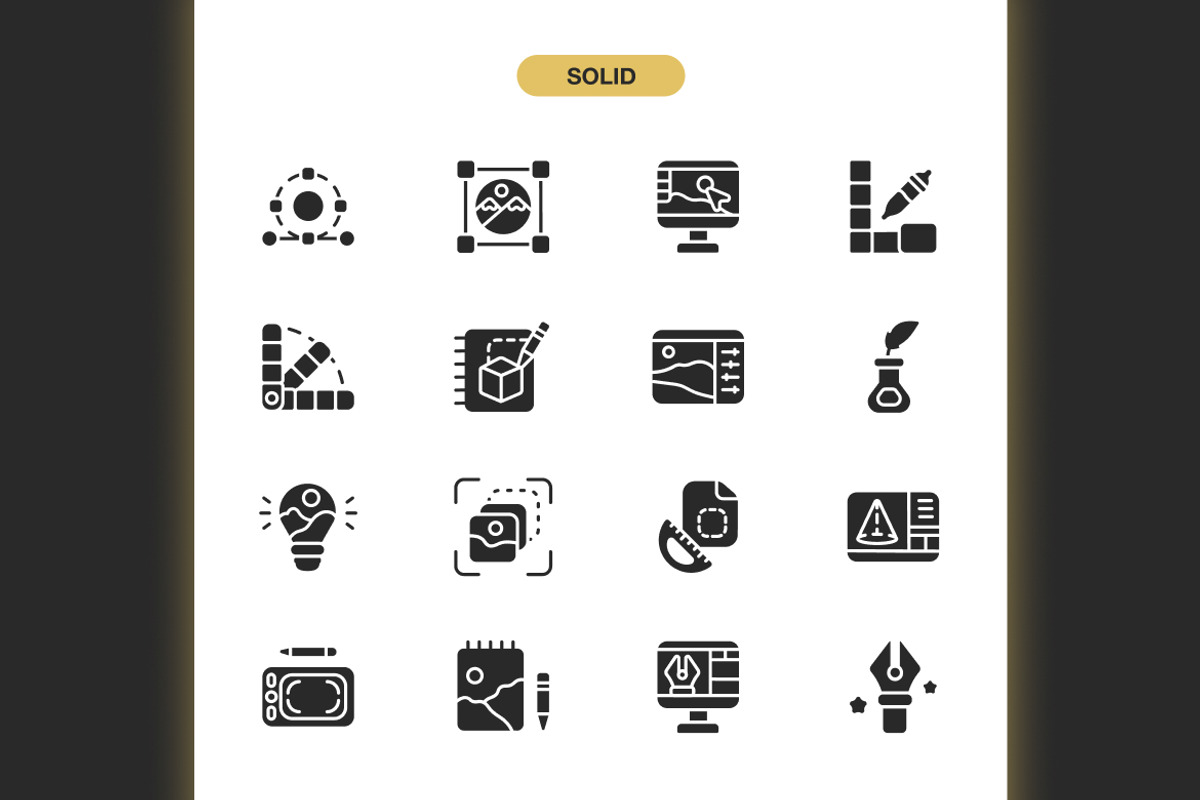 Art and Design Icons, an Icon by Spacepixel Creative (Photo 3 of 3)