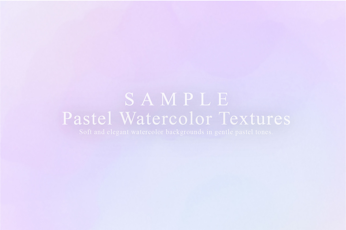 12 Pastel Watercolor Textures, a Texture Graphic by NOMO DESIGN (Photo 7 of 13)