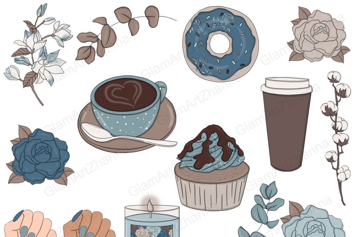 Weekend Clipart, an Object Illustration by GlamArtZhanna (Photo 3 of 3)