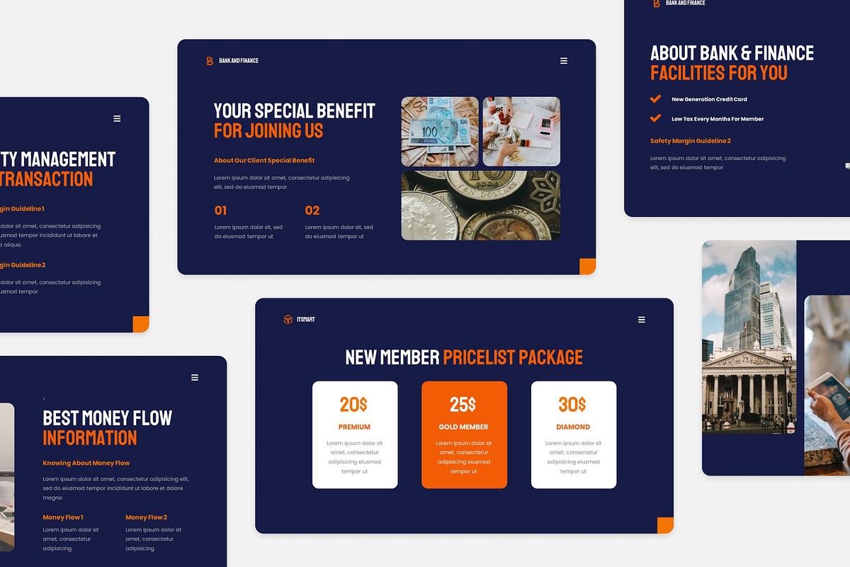Bank And Finance Google Slide, a Presentation Template by Annora Studio (Photo 4 of 5)