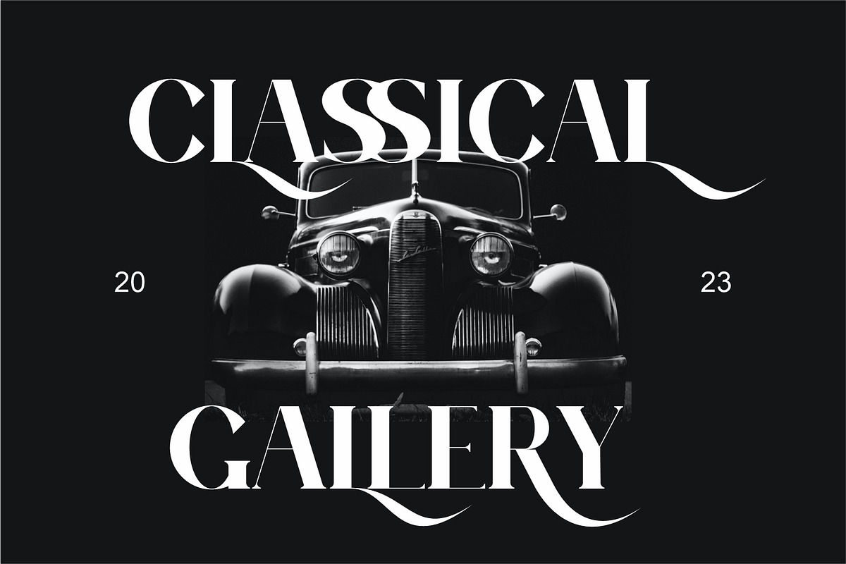 LOVANO Elegant Serif Typeface, a Serif Font by Alfinart (Photo 3 of 8)