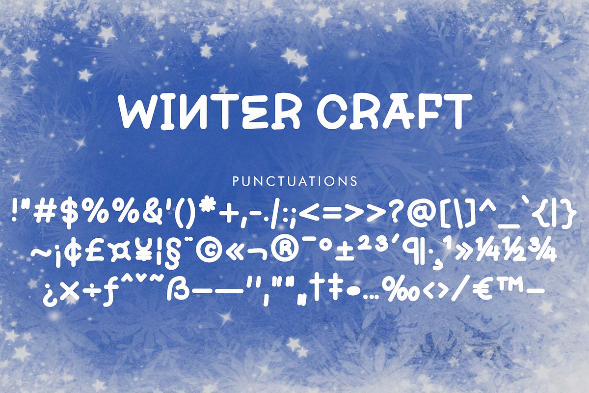 Winter Craft, a Handwritten Font by Yoga Letter (Photo 6 of 6)