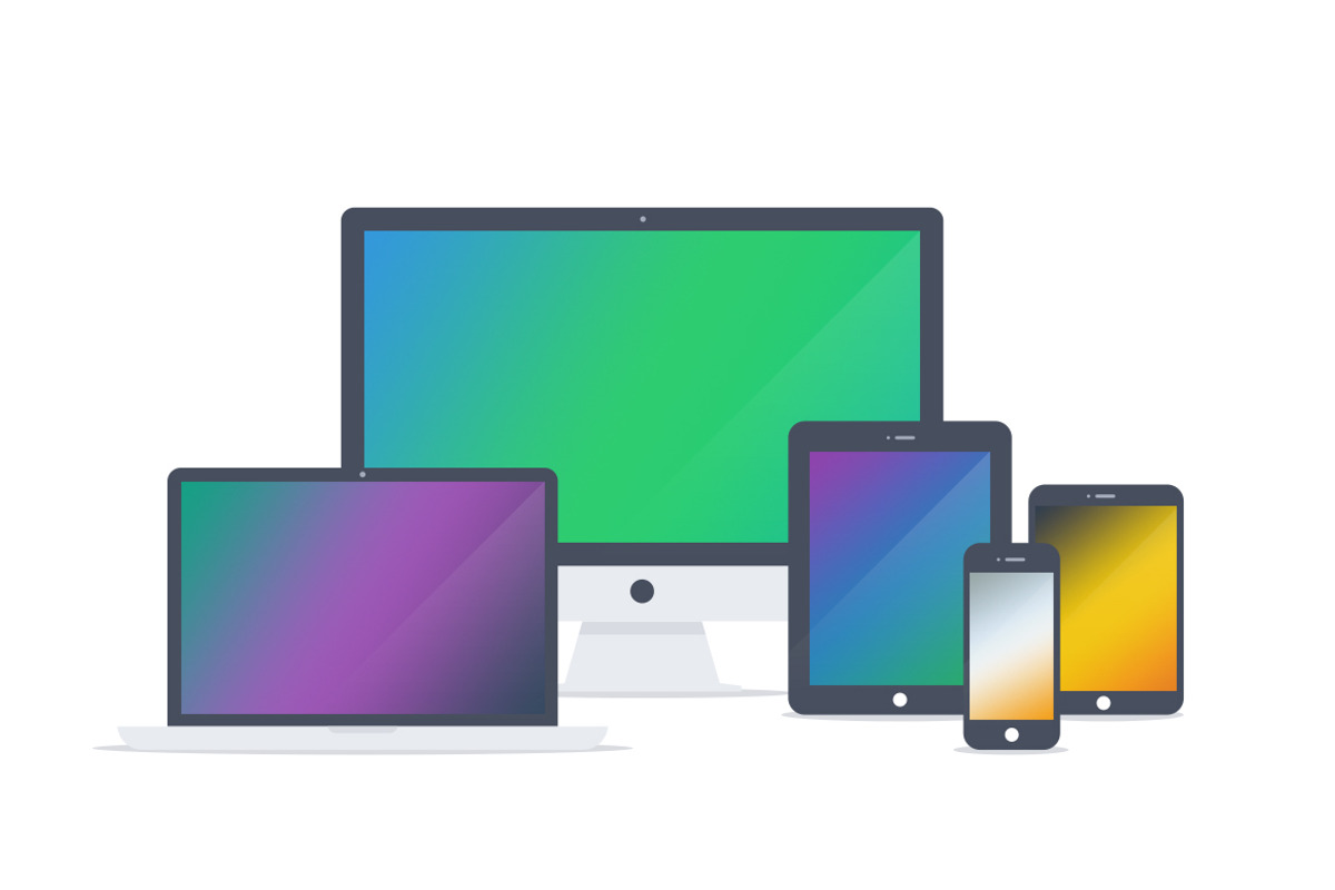 Flat Design Gradients preview 2