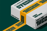 Thezila - Bold Display Typeface, a Sans Serif Font by Say Studio (Thumbnail 8 of 12)