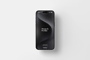 iPhone 15 Pro Max Mockup, an iPhone Mockup by Graphicbars (Thumbnail 4 of 20)
