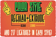 Cool Age Ligature Label Font, a Sans Serif Font by JumboDesign (Thumbnail 6 of 6)