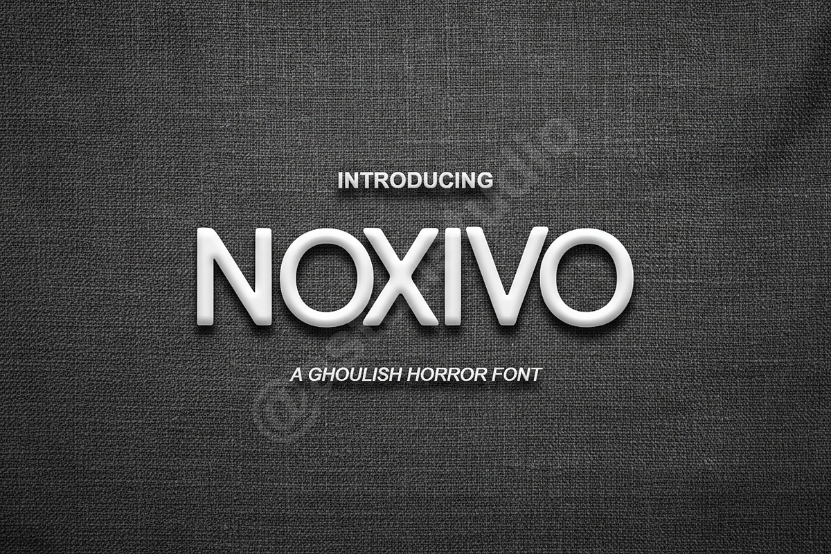 Noxivo - Modern Luxury Serif Typefac, a Font by Astuti Studio (Photo 1 of 16)