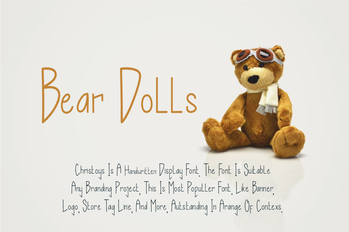 Christoys - Playful Font, a Handwritten Font by QR Design Studio (Photo 4 of 7)