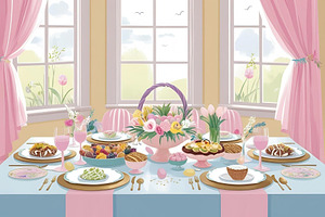 Holidays dinner easter eggs stock ph, a Holiday Photo by ComfortQ