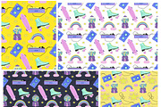 90s vintage set - patterns & clipart, a Texture Illustration by Visual Animal (Thumbnail 3 of 3)