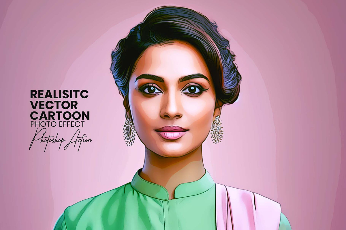 Realistic Vector Cartoon, an Action Add-On by MRI STUDIO (Photo 1 of 18)