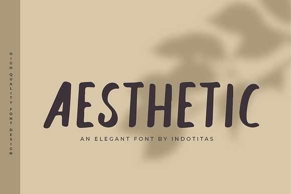 Aesthetic Font