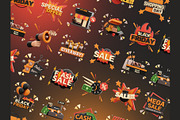Black Friday 3D Icons, an Object 3D Model by Rakata Studio (Thumbnail 6 of 7)