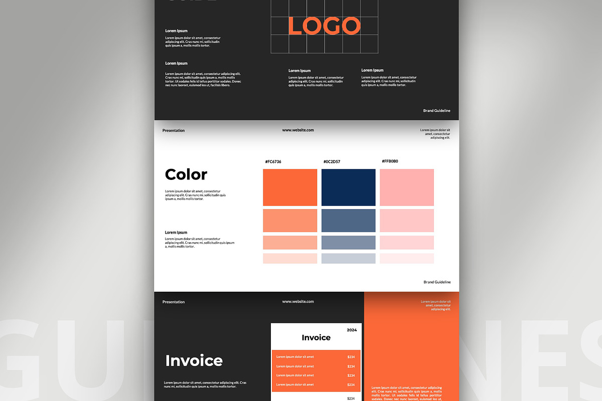 Marvela | Brand Guidelines Google S, a Presentation Template by Spesifikstd (Photo 9 of 11)