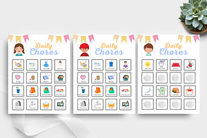 Editable Canva Kids Chora Chart Icon