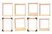 Set of vintage blank photo frames, a Texture Illustration by ZinetroN (Thumbnail 2 of 3)