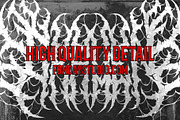 Graven Death Metal Font, a Blackletter Font by Fonday Studio (Thumbnail 11 of 11)