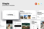 Utapia Minimal Presentation Template, a Presentation Template by Studio Artisan (Thumbnail 1 of 4)