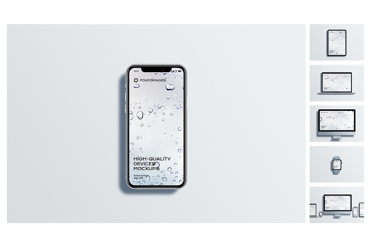 360 device mockup bundle iphone, a Device Mockup by FoundImages (Photo 34 of 84)