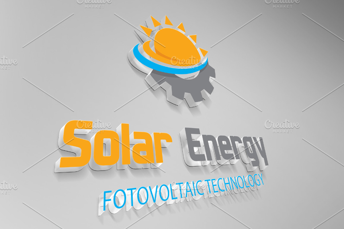 Solar Energy Logo, a Branding & Logo Template by Designoo (Photo 6 of 6)