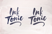 Ink Tonic | A SVG Brush Font, a Script Font by Ayca Atalay (Thumbnail 13 of 21)