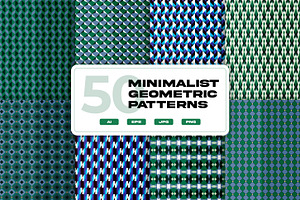 Modern Geometric Patterns Pack, a Pattern Graphic by ASTUDIO