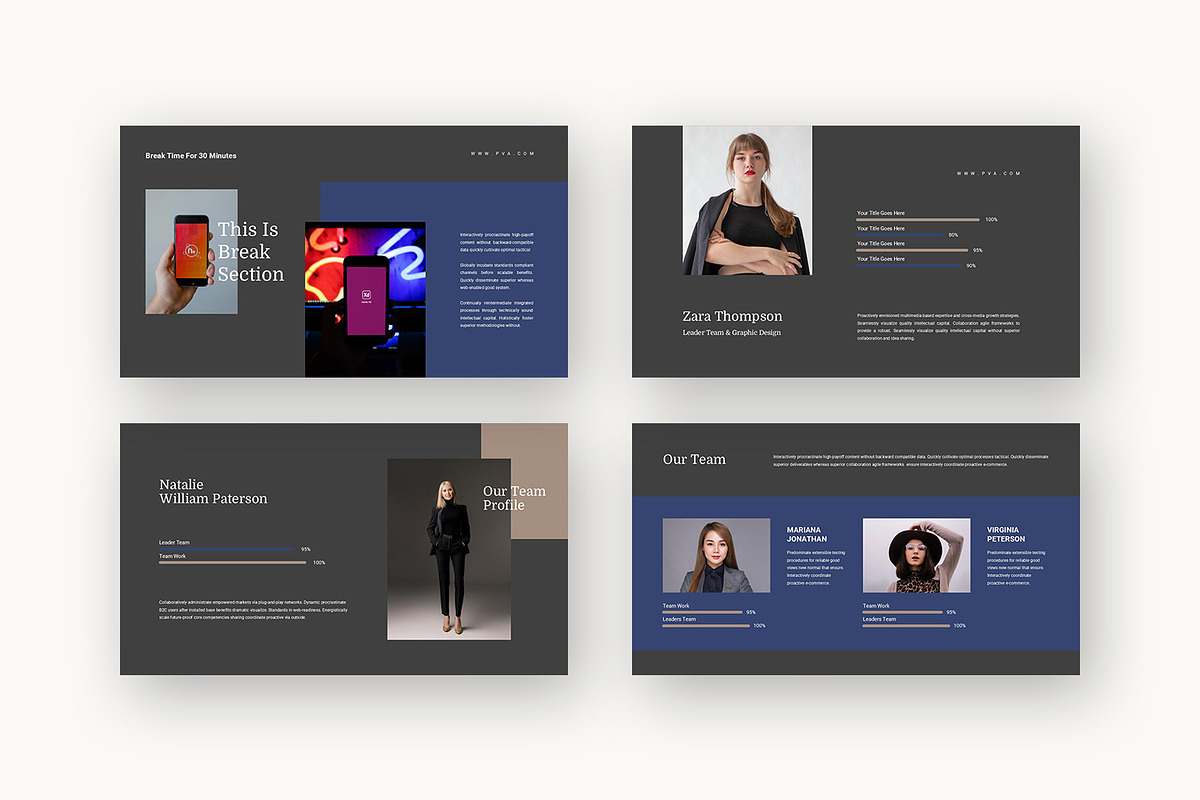 Pva : App Biz Promo Powerpoint, a Presentation Template by Punkl Camp (Photo 11 of 16)