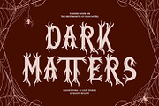 Nightmare - Horror Font, a Handwritten Font by StringLabs (Thumbnail 2 of 9)