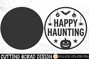 Happy Haunting Halloween Sign SVG, an Object Graphic by Rose Art (Thumbnail 2 of 3)