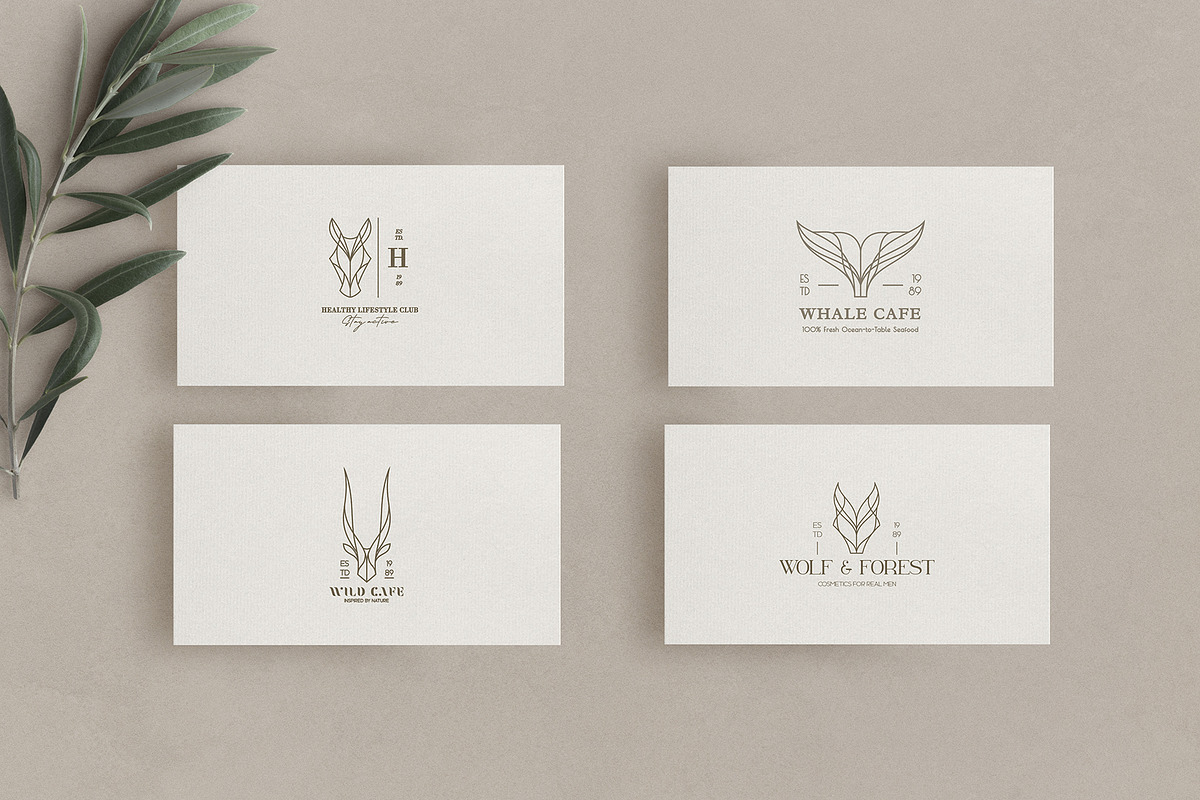 PURE LOGO KIT, a Branding & Logo Template by Luna Dreams (Photo 4 of 8)