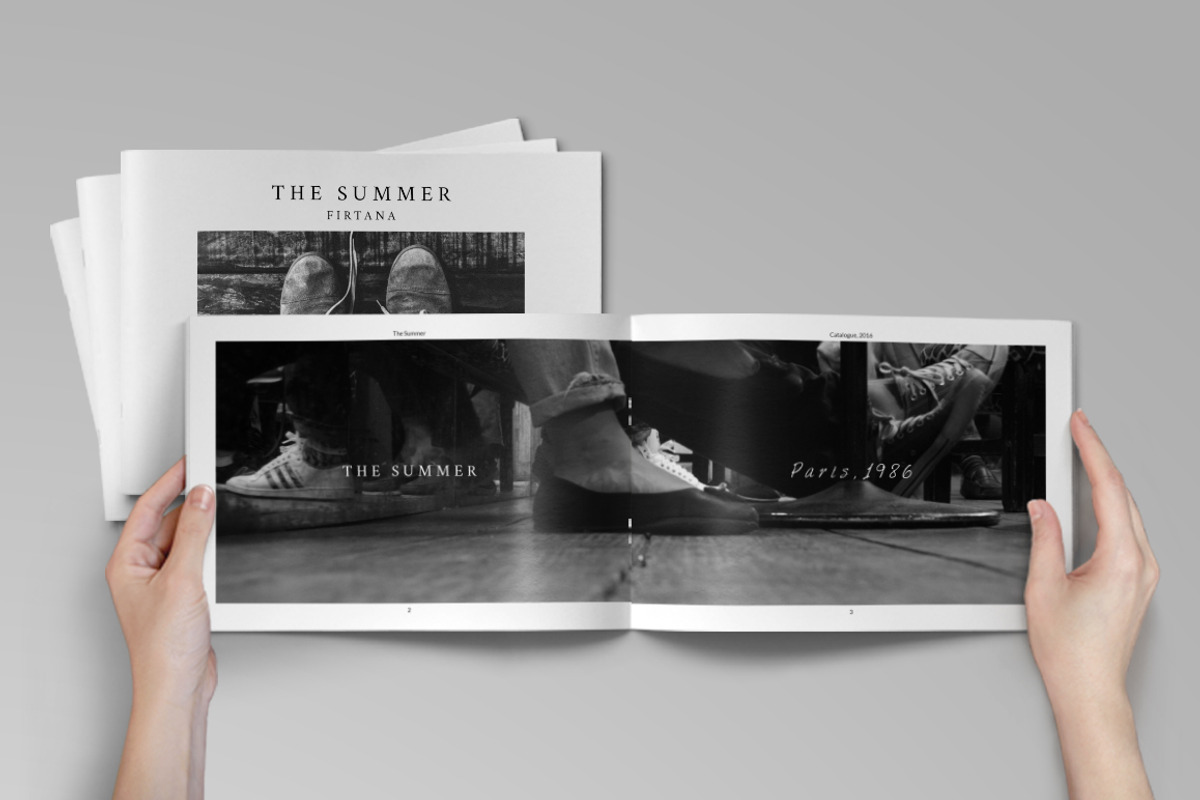 The Summer Catalogue A5, a Brochure Template by Firtana (Photo 2 of 14)