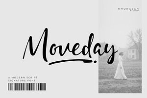 Moveday - A Modern Script