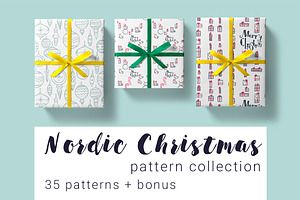 Nordic Christmas -pattern collection