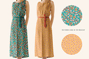 Women's Sleeveless Dress Mockup, a Product Mockup by Designertale (Thumbnail 4 of 7)