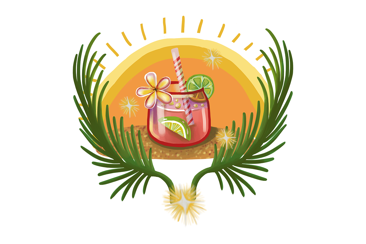 Tropical Cat Characters PNG, a Seasonal Illustration by FaliushViktoriaArtist (Photo 7 of 7)