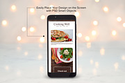 Smart Phone Mockup - PSD, PNG & JPG, a Merchandise Mockup by MelissaBMockups (Thumbnail 2 of 7)