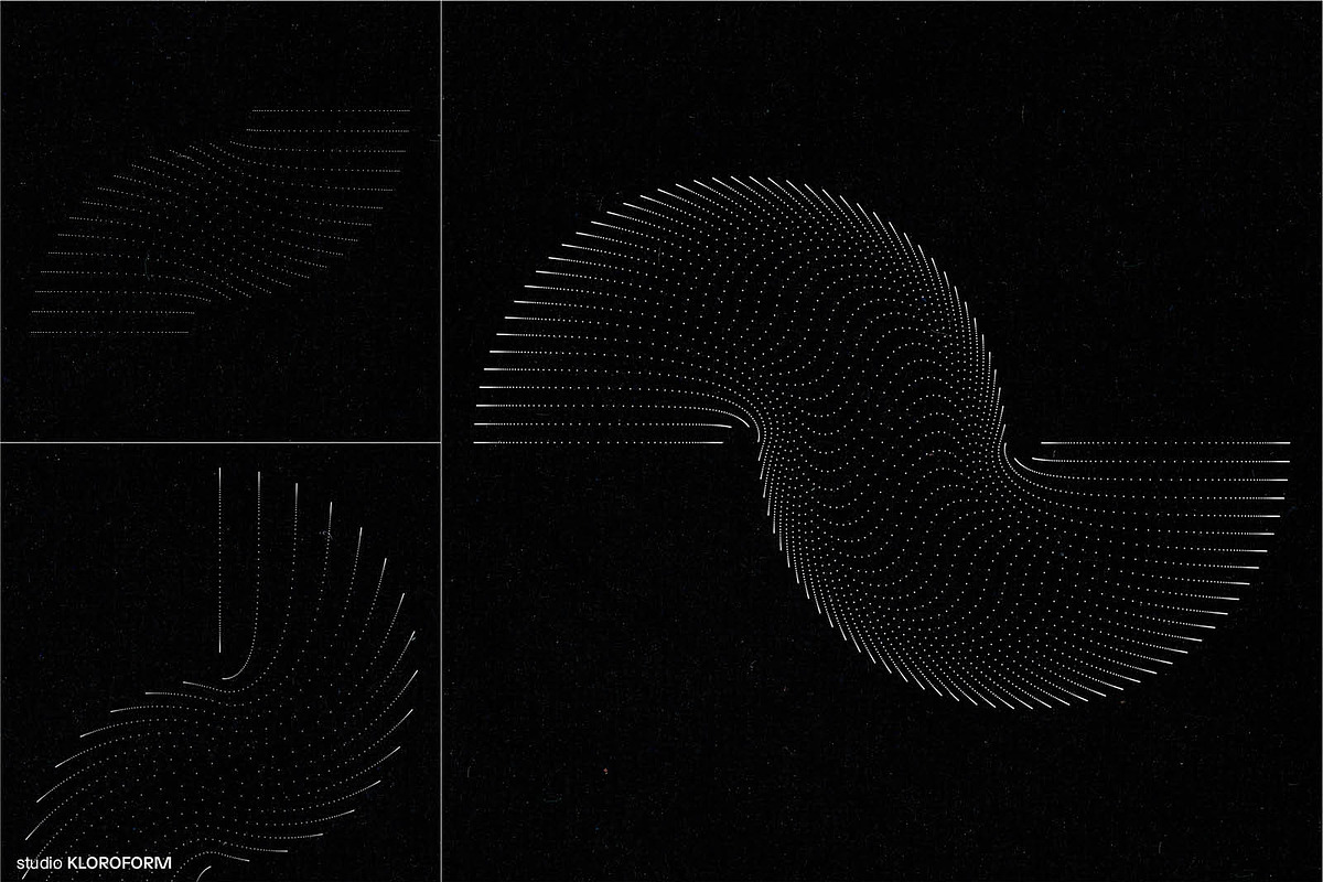 SPACE 6 - 55 dotted line objects, an Object Graphic by kloroform (Photo 8 of 20)