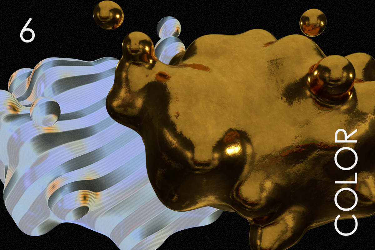 60 Abstract renders - BUNDLE, an Object Graphic by ghost friend's shop (Photo 4 of 12)