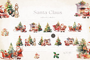 Santa Claus, a Seasonal Illustration by heyiamalice (Thumbnail 2 of 17)