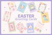 Easter Greeting Cards, an Object Graphic by Creative Gallery (Thumbnail 1 of 6)