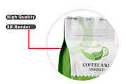 Coffee And Tea Bag Packaging Mockup, a Packaging Mockup by pixelmock (Thumbnail 4 of 17)