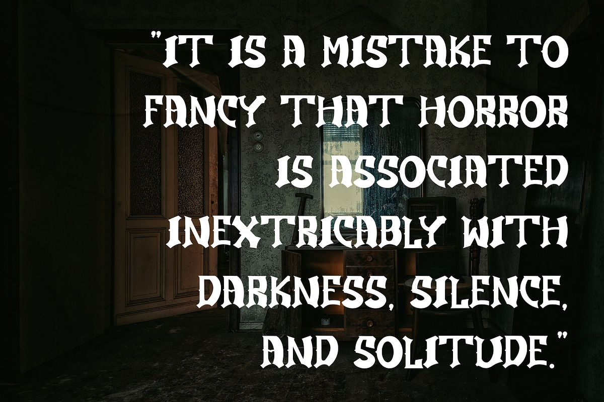 Spooky Night - Halloween Display, a Handwritten Font by Arendxstudio (Photo 6 of 9)