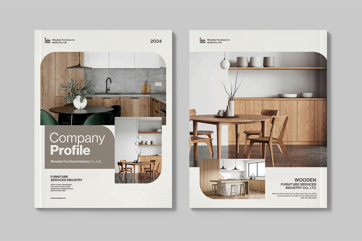 Company Profile Brochure Template, a Brochure Template by BrandPacks (Photo 5 of 6)