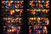 32 Fire Forged Layer Styles 1, a Layer Style Add-On by DesignFathoms (Thumbnail 2 of 3)