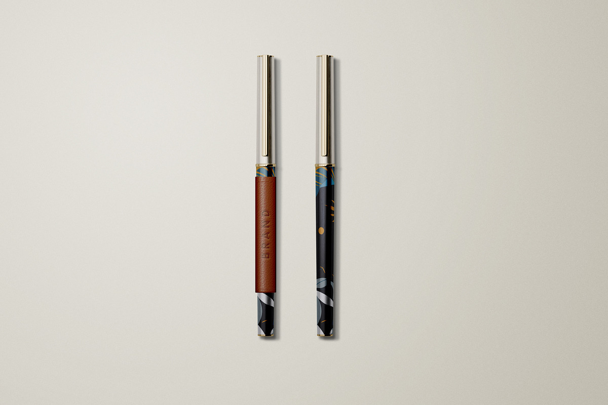 Leather Stationery Mockup Bundle, a Pens & Pencil Mockup by Catkie - Digital Art (Photo 23 of 29)